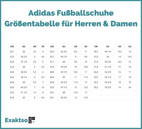 fußballschuhe adidas größentabelle|adidas größentabelle.